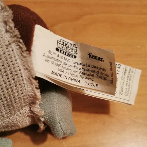 Vintage Star Wars Yoda Plush - Picture 7 of 8
